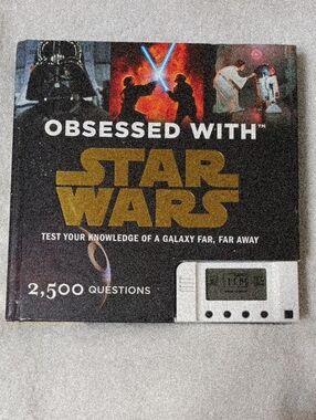Chronicle Books Obsessed With Star Wars Game - Black, Gold, White